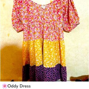 🌸Oddy Dress
